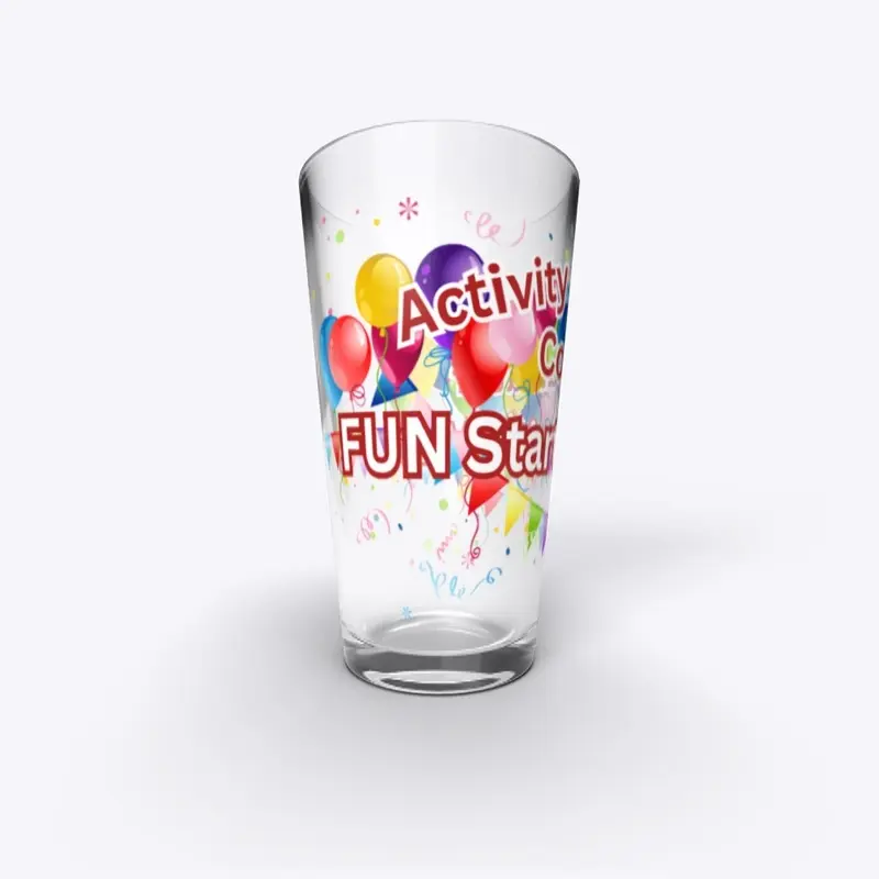 Activity Coordinators Pint Glass